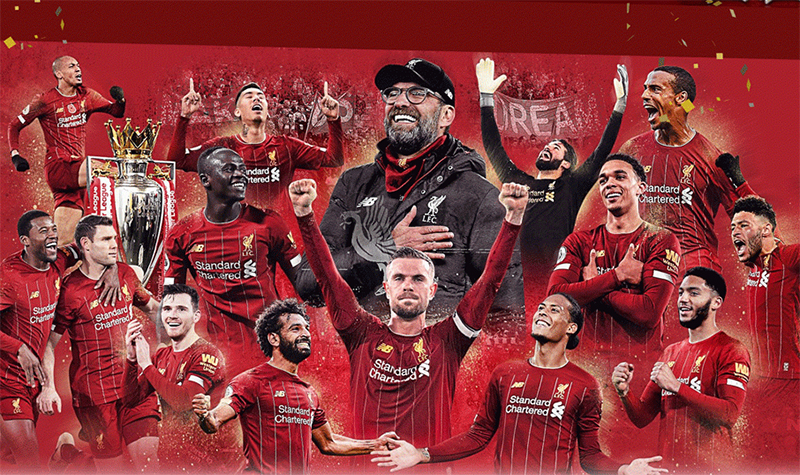 Liverpool vô địch ngoại hạng Anh bao nhiêu lần và lần gần nhất là khi nào?