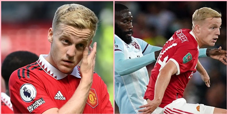 Toàn bộ màn trình diễn thảm họa của Van De Beek trước Aston Villa